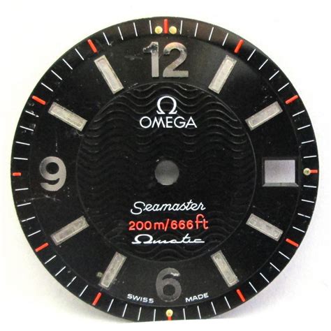 omega seamaster no wave dial|omega seamaster dial replacement.